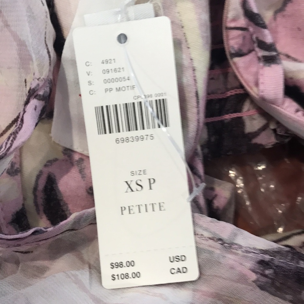 Anthropologie Sheer Peasant Top - Picture 4 of 7